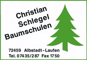 Chrisitan Schlegel Baumschulen, Albstadt